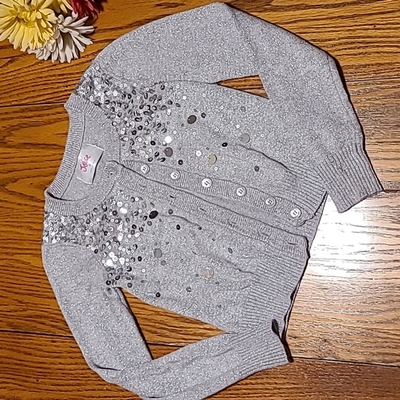 Justice Sequined Sweater - Picture 1 of 6